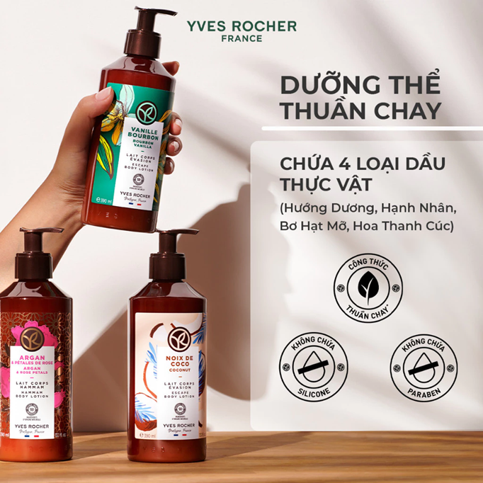  Sữa dưỡng thể thiên nhiên Yves Rocher Body Lotion 390ml 