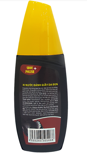  Xi nước đánh giày da đen Hando 80ml 