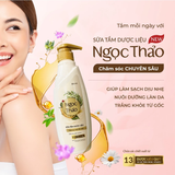  Sữa tắm dược liệu Ngọc Thảo chăm sóc chuyên sâu 300ml 