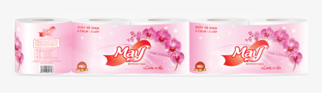  Giấy Lụa Cuộn May 2 Cuộn x 5 