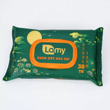  Khăn ướt bao sái lau bàn thờ Lamy gói 30 tờ Hương Trầm 