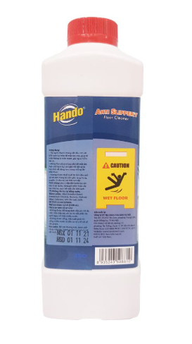  Nước lau sàn chống trơn trượt Hando 1L 