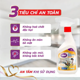  Xịt Lau Bàn Ăn Và Bếp Đa Năng OBAY 450ml 