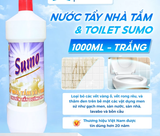  Nước Tẩy Nhà Tắm Và Toilet Sumo 1000ml - Trắng Tẩy Đồ Dùng Bằng Sứ Tẩy Bồn Sứ 
