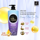  Dầu gội chăm sóc và nuôi dưỡng tóc Elastine Silk Repair - Hương Phấn Em Bé 