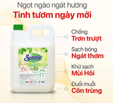  Nước Lau Sàn Senny Hương Sả Chanh Tự Nhiên Đuổi Muỗi Côn Trùng Giúp Sàn Nhà Sạch Bóng Ngát Hương Thơm 9.36 kg 