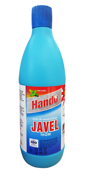  Nước Javel tẩy trắng quần áo Hando 500ml 