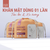  Khăn giấy, khăn mặt dùng một lần Luck Lady 80 tờ 