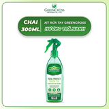  Nước Rửa Tay Khô Green Cross 300ml Dạng Xịt – Diệt Khuẩn 99,9%, Kháng Khuẩn Hiệu Quả 