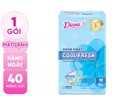  Băng vệ sinh Diana hàng ngày Sensi Cool Fresh 40 miếng/gói 