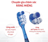  Bàn Chải Đánh Răng Lipzo ProCare Cao Cấp Lông Tơ Xoắn Kép & Tynex Chải Sạch Sâu, Êm Dịu Nướu 