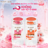  Sáp Khử Mùi Purité Hương Nước Hoa Cao Cấp Dưỡng Sáng Hoa Anh Đào / Hoa Hồng 70G (Sáp Hồng / Sáp Trắng) 