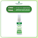  Nước Rửa Tay Khô Green Cross 70ml - Dạng Xịt - Diệt Khuẩn 99,9% 