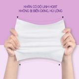  Khăn Cotton MyLan Gấu Trúc Tím Đa Năng 50 Tờ 160x200mm 