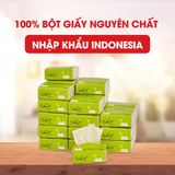  Giấy ăn Silkwell gấu trúc mini 100 tờ 3 lớp 100% bột tre nhập khẩu 
