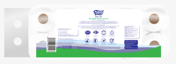  Giấy Lụa Cuộn Pulppy Deluxe 