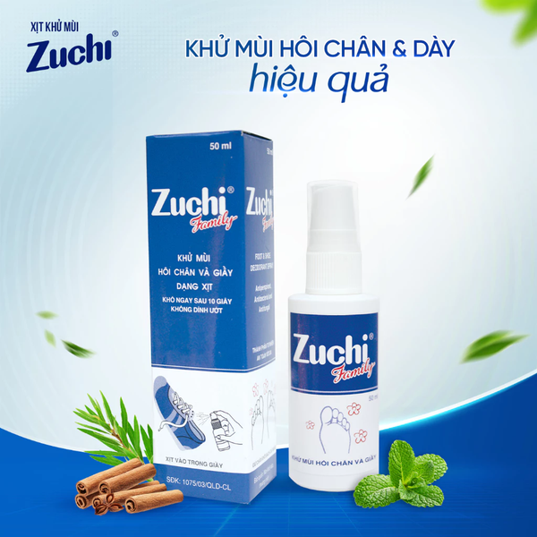  Zuchi Family (Khử mùi dạng xịt) 20ml 