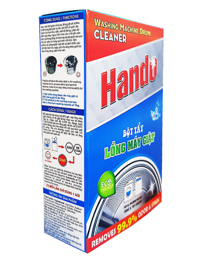  Bột tẩy vệ sinh lồng máy giặt Hando 100g 