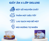  Giấy Rút Đa Năng Elene Deluxe 4 Lớp - size S, Cao Cấp, Mềm Mịn, An Toàn 