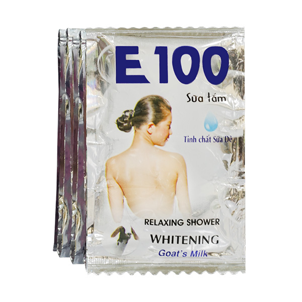  Sữa Tắm Trắng Da E100 – Tinh Chất Sữa Dê 520ml - 800ml - 1.1L - 1.2L 