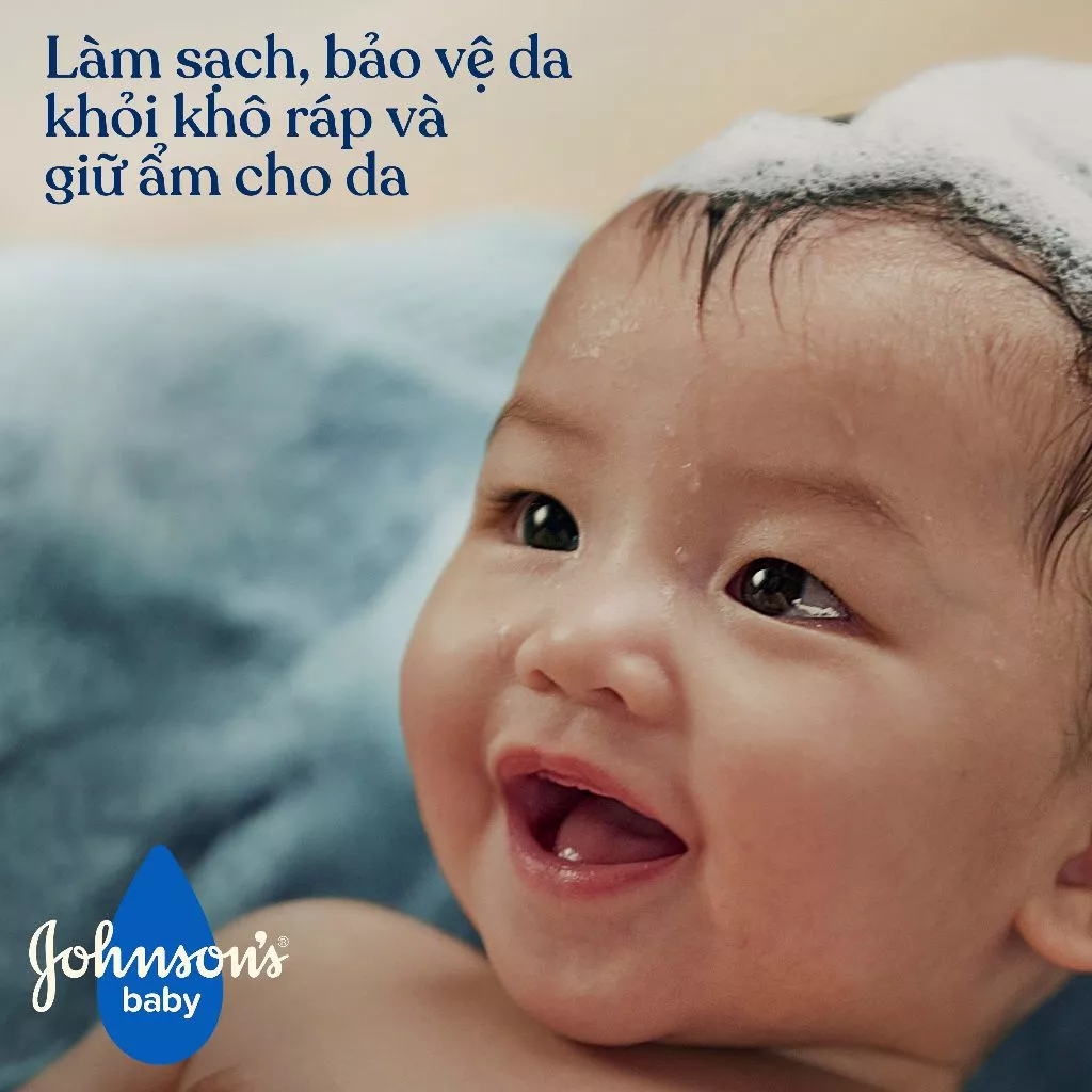  Sữa tắm Johnson's Baby chứa sữa và gạo 1000ml 