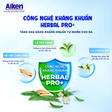  Sữa tắm sạch khuẩn Aiken thảo mộc Dưỡng ẩm mềm mịn, Ngừa mụn sáng da 845g 