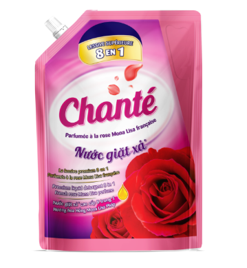  Nước giặt xả cao cấp 8 trong 1 Chanté túi 3.05kg 