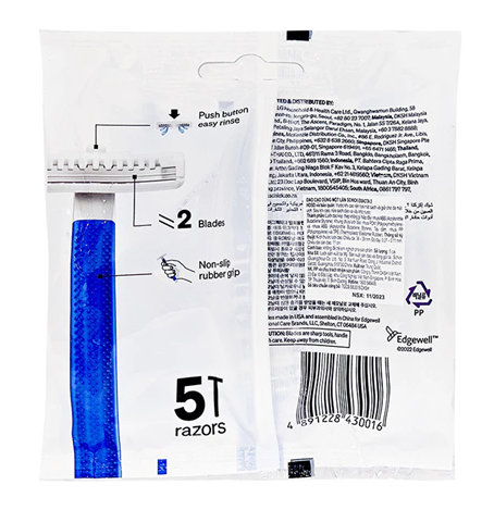  Dao Cạo Dùng 1 Lần Schick Exacta2 Blue 4 + 1S 