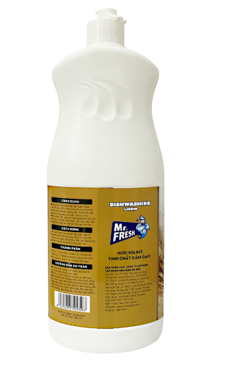  Nước rửa bát Mr.Fresh cám gạo 820ml 
