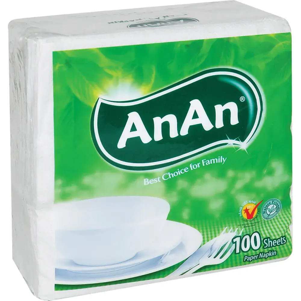  Khăn ăn An An 33*33cm, 100 tờ 