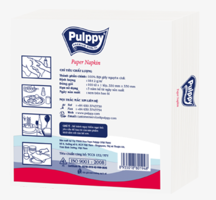  Khăn Ăn Pulppy 100 tờ 