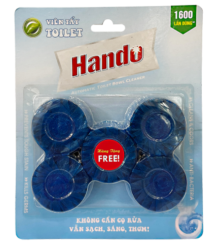  Viên tẩy và làm thơm toilet Hando 4 viên (tặng thêm 1 viên) 