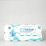  Giấy vệ sinh giấy cuộn cao cấp EcoWipes 3 lớp lốc 10 cuộn có lõi/ không lõi mềm dai thấm hút tốt 