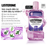  Nước súc miệng chăm sóc toàn diện Listerine Total Care Mouthwash 750ml 