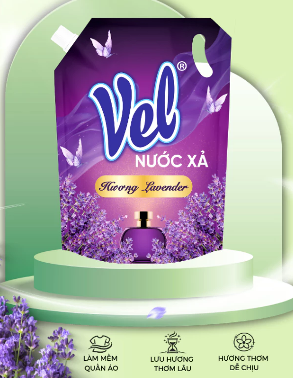  Nước Xả Vải VEL 3.6kg – Lưu Hương Bền Lâu, Quần Áo Thơm Mát, Mềm Mại, Tiết Kiệm Cho Gia Đình 