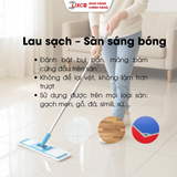  Nước lau sàn Lix sạch thơm hương gừng và sả chanh mát lạnh sạch sáng bóng Lixco Việt Nam 3,6L 