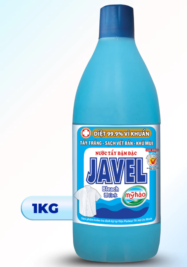  Nước tẩy trắng Mỹ Hảo Javel 300g-550g-1kg 