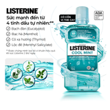  Nước Súc Miệng Giữ Hơi Thở Thơm Mát Listerine Cool mint 750ml 