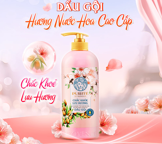  Dầu Gội Purité Lưu hương 600ml 