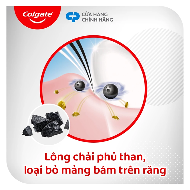  Bàn chải điện Colgate dùng pin, công nghệ sóng âm sạch mảng bám, hỗ trợ trắng răng 