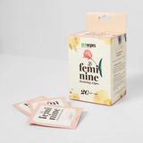 Khăn ướt vệ sinh vùng kín phụ nữ EcoWipes gói 1 tờ travel size hương hoa Daisy Hộp 20 gói 