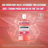 Nước súc miệng Listerine Kids Mouthwash with berry shield dành riêng cho trẻ trên 6 tuổi 250ml 