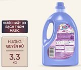 Nước giặt Lix sạch thơm hương mật ngọt/ rạng rỡ/ quyến rũ/ thanh khiết CHAI 3.3KG sạch nhanh vết bẩn 