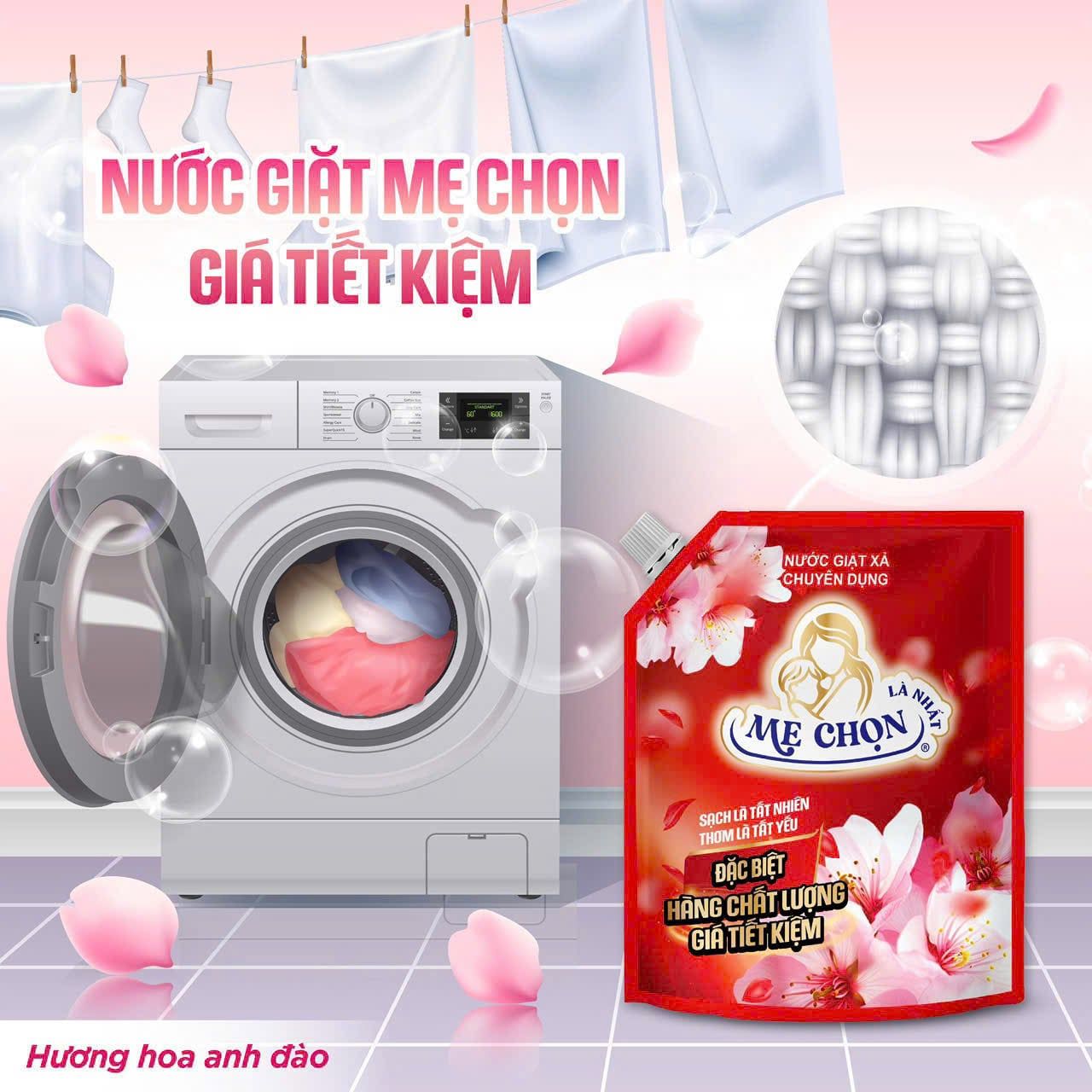  NƯỚC GIẶT XẢ MẸ CHỌN LÀ NHẤT 500G - 3KG LÀM SẠCH VƯỢT TRỘI, GIỮ HƯƠNG THƠM LÂU DÀI 