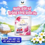  NƯỚC GIẶT XẢ MẸ CHỌN LÀ NHẤT 500G - 3KG LÀM SẠCH VƯỢT TRỘI, GIỮ HƯƠNG THƠM LÂU DÀI 