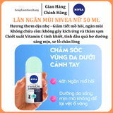  Lăn Ngăn Mùi NIVEA nữ Sáng Mịn | Mờ Thâm | Se Khít Lỗ Chân Lông | Tươi mát | Khô thoáng | Ngăn vệt ố 50 ml 