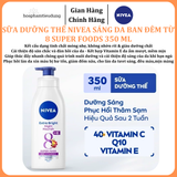  Sữa Dưỡng Thể NIVEA Sáng Da Ban Đêm từ 8 Super Foods 350 ml 