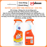  Nước Lau Bếp Đa Năng MR MUSCLE Hương Chanh 500 ml 