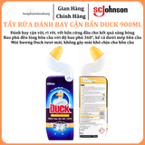  Tẩy Rửa Đánh Bay Cặn Bẩn DUCK Hương Cam Quýt 900ml 