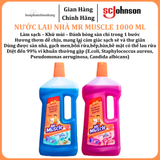  Nước Lau Nhà Diệt Khuẩn Sáng Bóng MR MUSCLE 1000 ml 